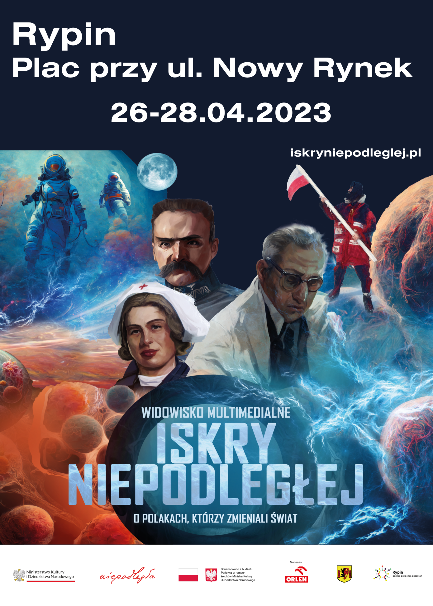 Plakat Iskry Niepodległej 